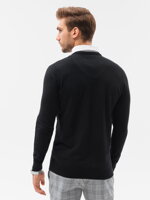 Men's sweater E120 - black