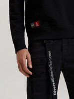 Men's sweatshirt DKR CREW 04 B1563 - black
