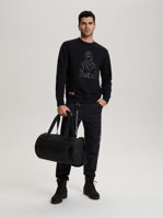Men's sweatshirt DKR CREW 04 B1563 - black