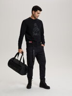 Men's sweatshirt DKR CREW 04 B1563 - black