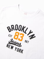 Men's printed cotton t-shirt - white V3 OM-TSPT-0126