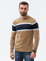 Men's sweater E190 - camel