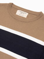 Men's sweater E190 - camel