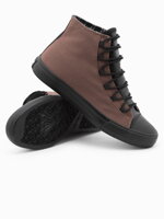 Men's casual sneakers - brown T378