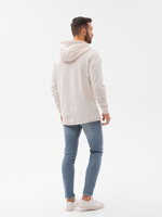Men's hooded sweatshirt B1187 - white
