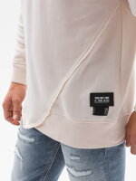 Men's hooded sweatshirt B1187 - white
