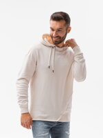 Men's hooded sweatshirt B1187 - white
