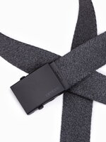 Men's sackcloth belt - dark grey A647