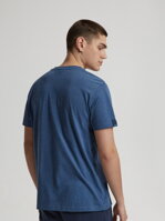 Men's printed T-shirt ASSAJ VII S1816 - navy melange
