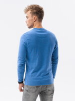 Men's plain longsleeve L131 - dark blue