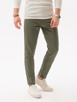 Men's pants chinos P1059 - olive