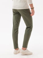 Men's pants chinos P1059 - olive