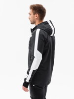 Men's winter jacket C455 - black