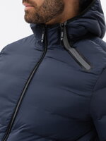 Men's Autumn quilted jacket C451 - navy