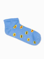 Men's socks U177 - light blue