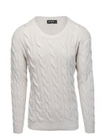 Men's sweater E195 - white