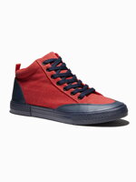 Men's casual sneakers - red T377