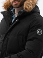 Men's winter jacket - V3 black C554
