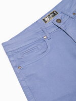 Men's casual shorts W303 - light blue