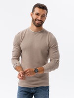 Men's sweater E121 - brown