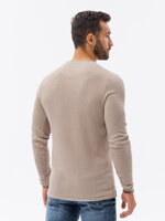 Men's sweater E121 - brown