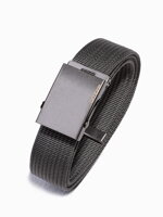Men's sackcloth belt A376 - dark grey
