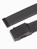 Men's sackcloth belt A376 - dark grey
