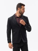 Casual men's blazer M80 - black