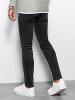 Men's jeans SKINNY FIT - black P1062