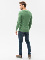 Men's sweater E177 - green