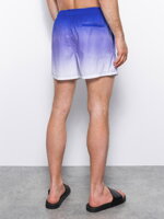 Men's swimming shorts W318 - blue/white