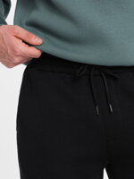 Men's sweatpants - black P902 OM-PASK-22FW-001