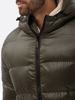 Men's winter jacket C503 - olive
