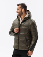 Men's winter jacket C503 - olive