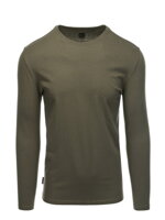 Men's plain longsleeve L138 - olive
