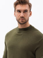Men's sweater E178 - V4 dark olive
