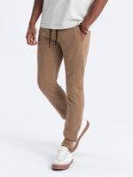 Men's sweatpants P867 - brown