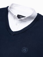 Men's sweater E120 - navy