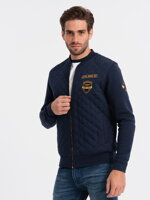 Men's zip-up sweatshirt - V3 navy B1422