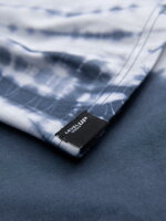 TIE DYE men's cotton T-shirt - dark blue V4 S1617
