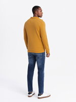 Men's zip-up sweatshirt B1071 - yellow