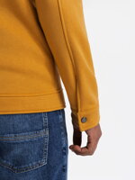 Men's zip-up sweatshirt B1071 - yellow