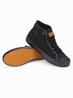 Men's sneakers T375 - black