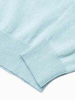 Men's sweater E190 - light blue