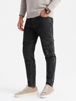 Men's jeans P1079 - black