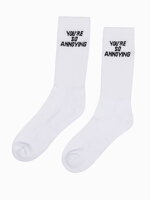Men's socks U152 - white