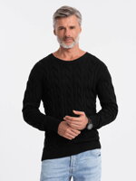 Men's sweater E195 - black
