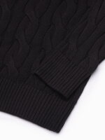 Men's sweater E195 - black