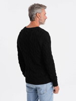 Men's sweater E195 - black