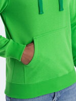 Men's printed hoodie B1351 - green